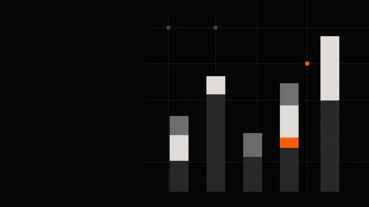 Columnas comparadas sobre una reticula de criterios