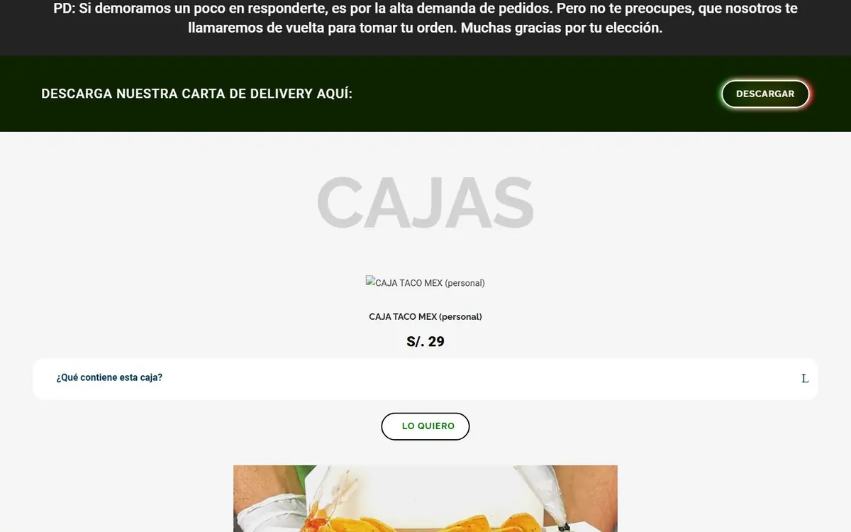 Web anterior de El Mexicano