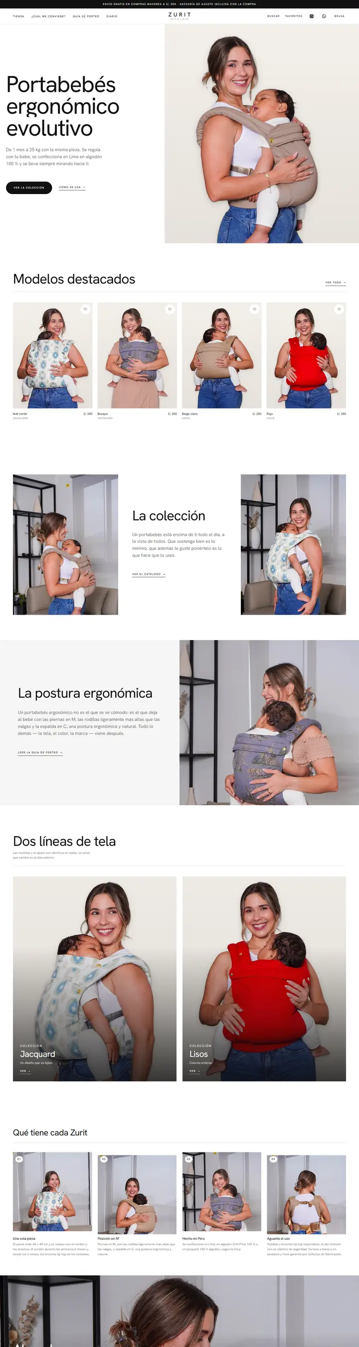 Web de Zurit en escritorio